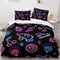Black Unicorn Bed Set